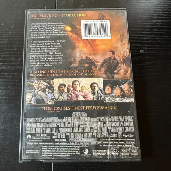 War Of The Worlds DVD Starring Tom Cruise - Picture 3 of 6